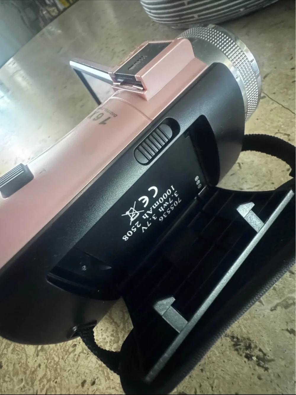 Vivitar Pink HD Night Vision Digital Camcorder with 16X Zoom